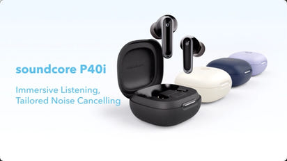 Premium Noise Cancelling Wireless Earbuds P40i™
