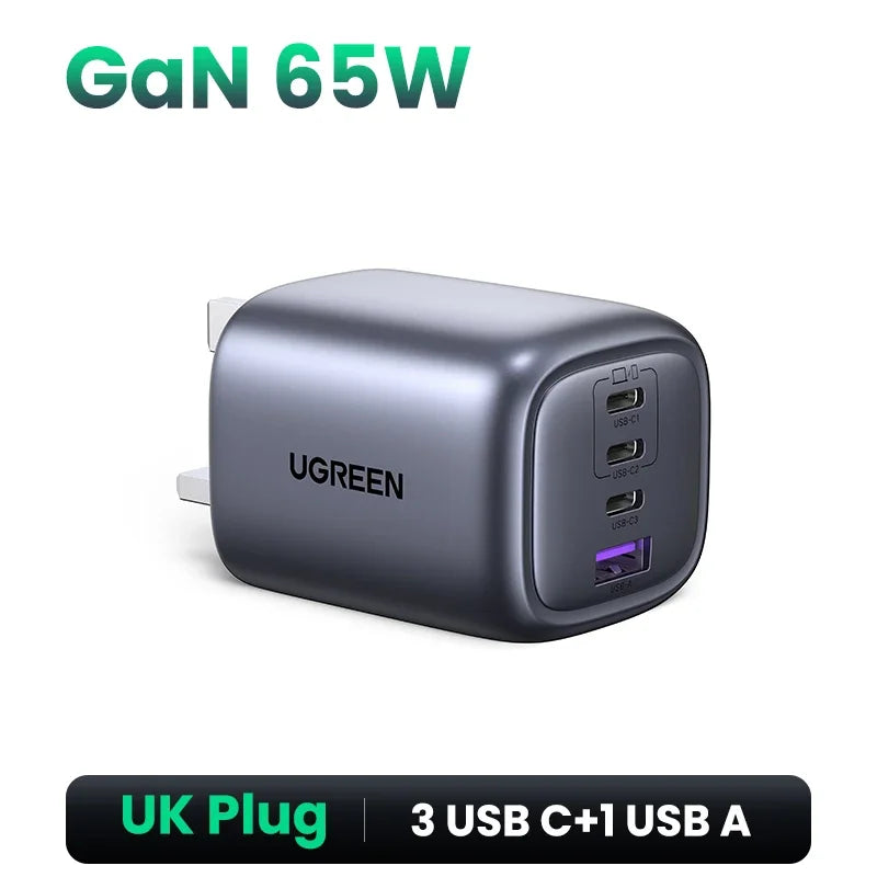65W GaN Ultra Fast Charger Quick Charge™
