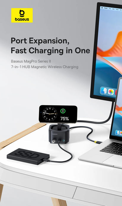 Magnetic Wireless Charger Pro Qi2™