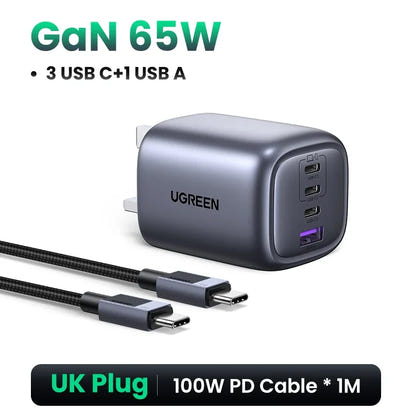 65W GaN Ultra Fast Charger Quick Charge™