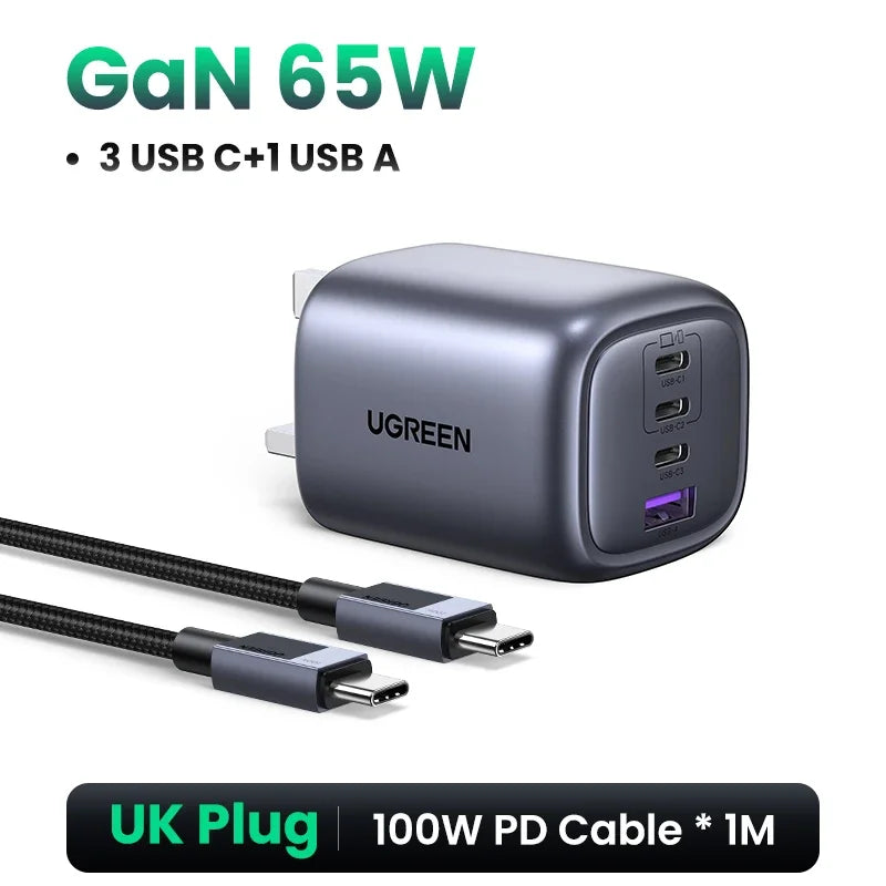 65W GaN Ultra Fast Charger Quick Charge™
