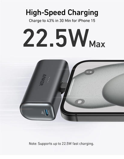 Nano Charge™ Portable Power Bank 5000mAh™