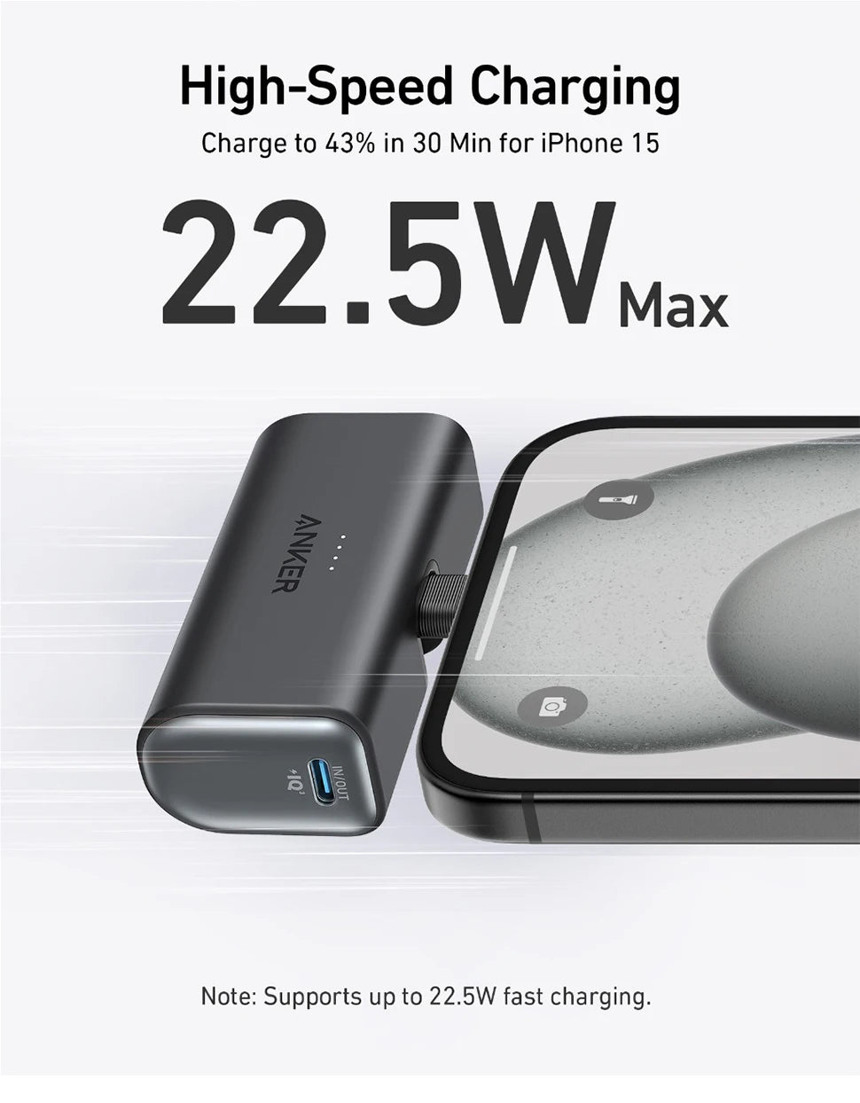 Nano Charge™ Portable Power Bank 5000mAh™