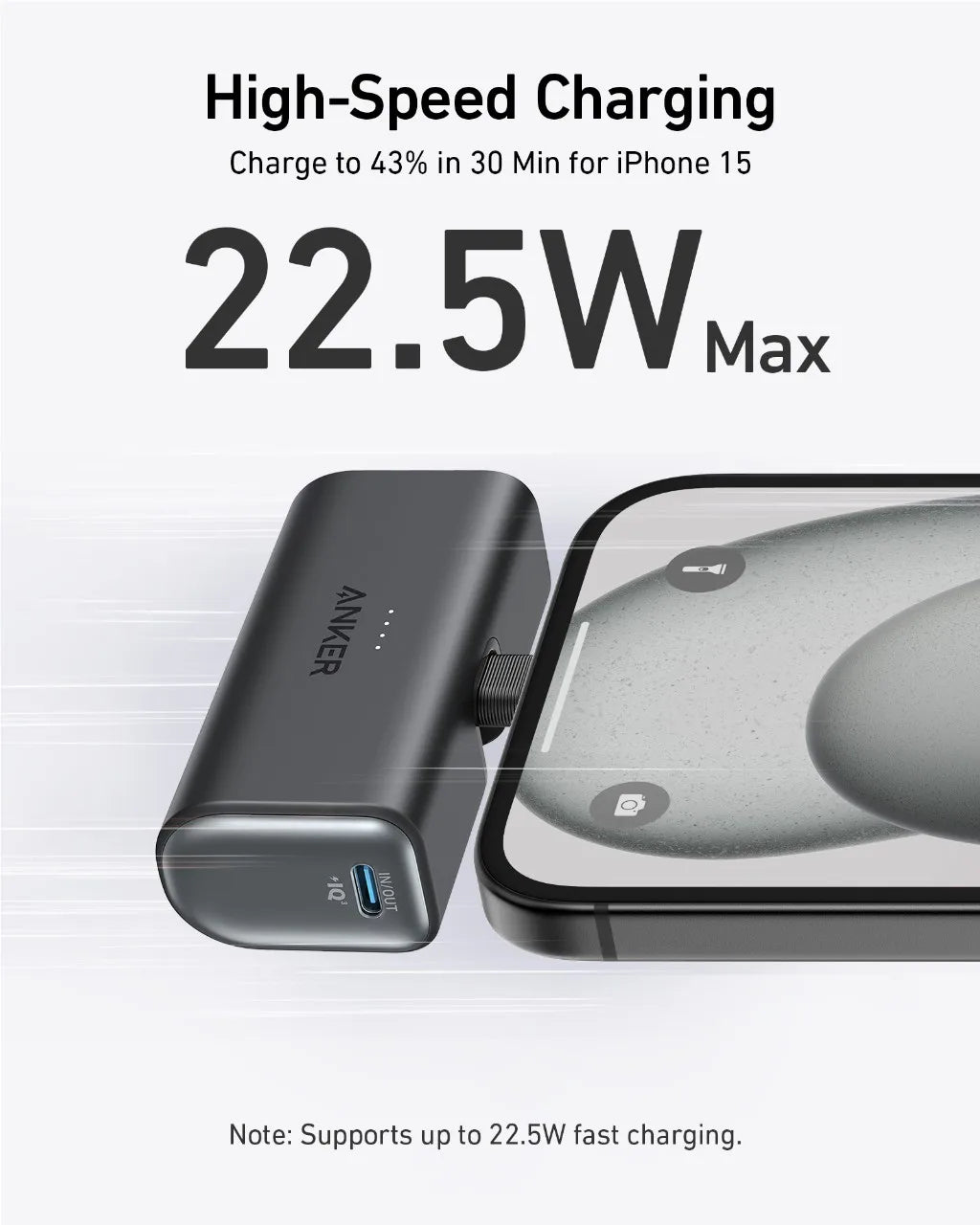 Nano Charge™ Portable Power Bank 5000mAh™