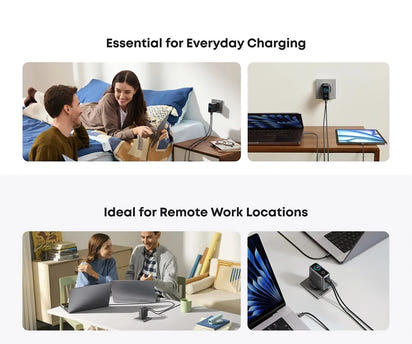 140W USB C  Multi-Device Fast Charging 4-Port Charger