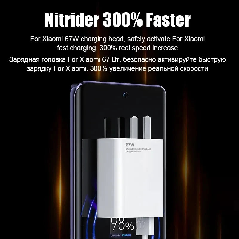 Xiaomi 67W USB C type Fast Charger