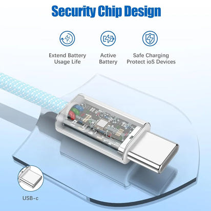 Dual Type C PD1™ 60W Fast Charging USB C Cable