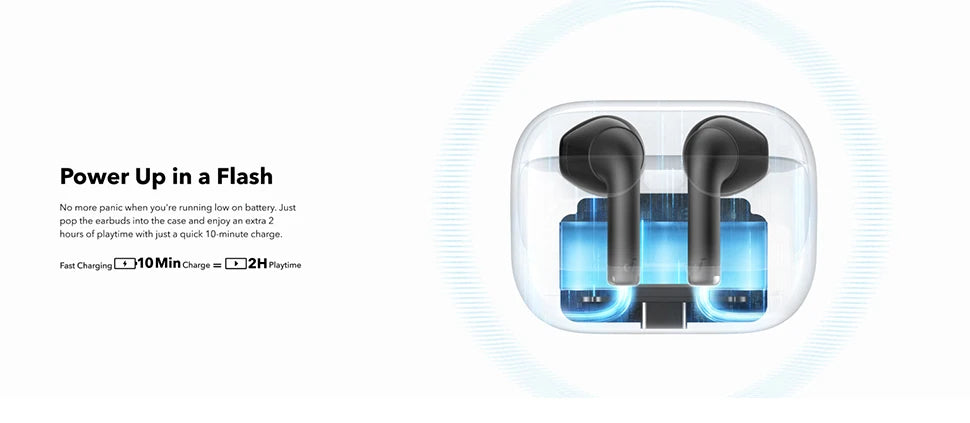 K20i Semi-in-Ear Wireless Earbuds Earphone