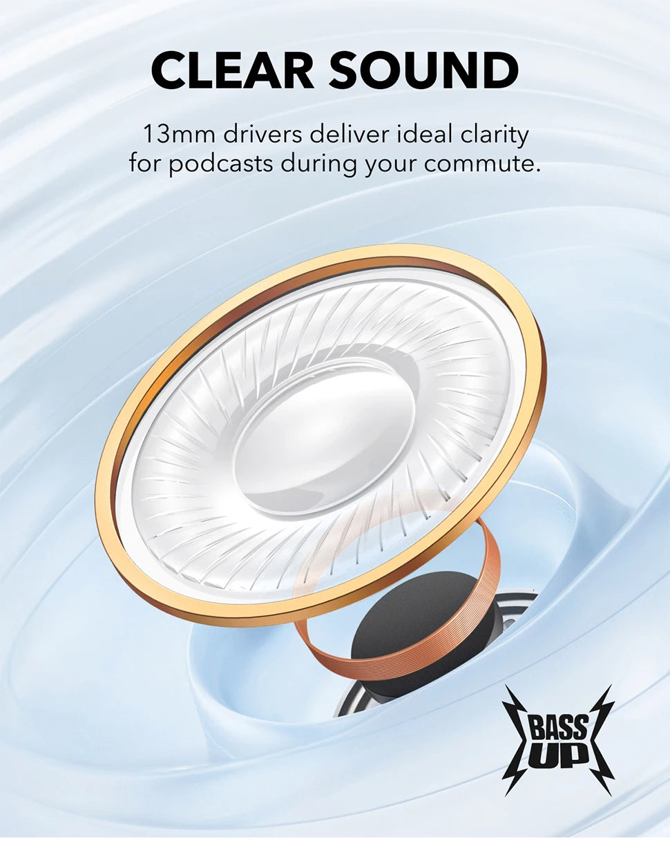 K20i Semi-in-Ear Wireless Earbuds Earphone