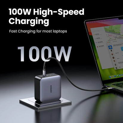 100W GaN Charger 5 Ports USB C Charger