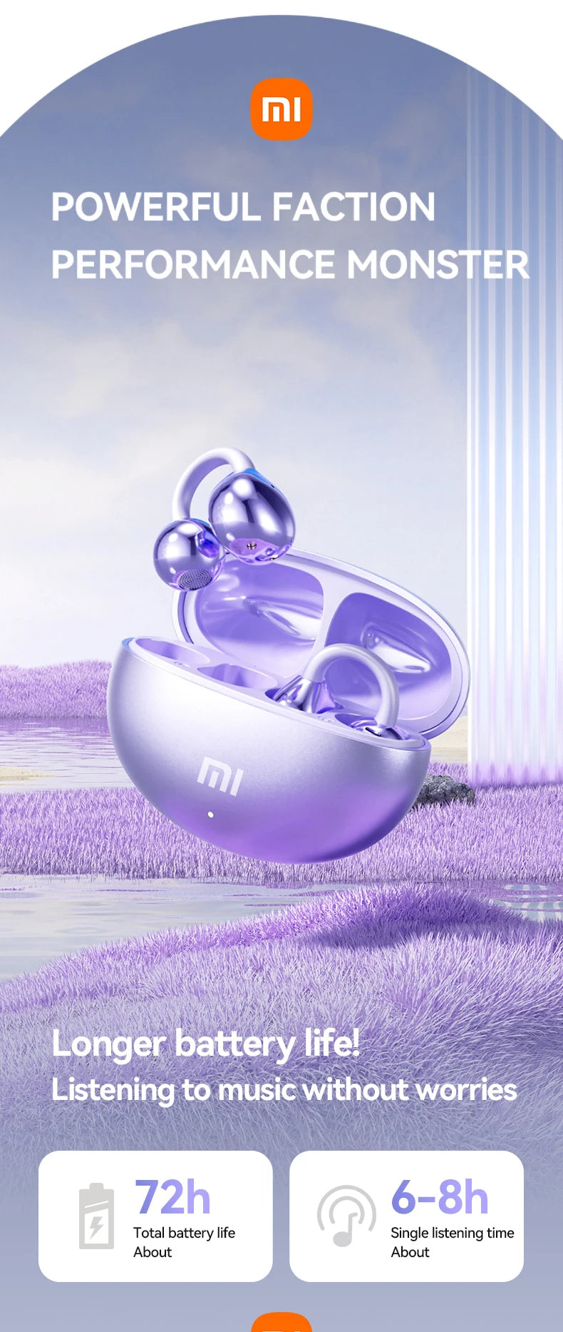 XIAOMI Wireless Earphone Open Ear M91 Earbud