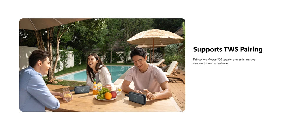 Motion 300™ Wireless Hi-Fi Speaker