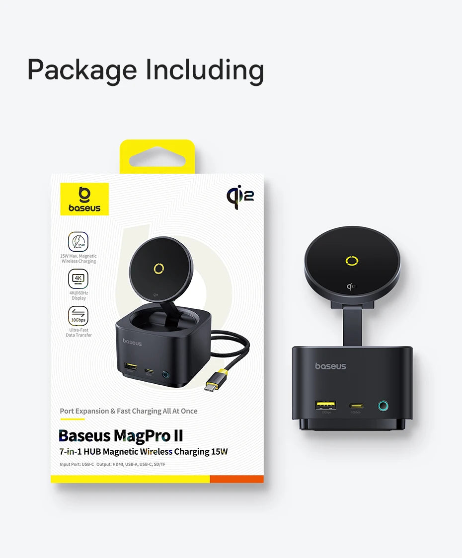 Magnetic Wireless Charger Pro Qi2™