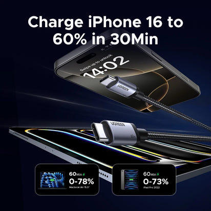 Ultimate Fast Charge 60W USB C Cable™