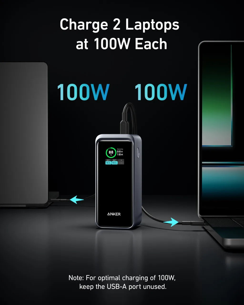 UltraPower 20000 mAh Portable 200W Charger TM