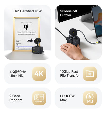 Magnetic Wireless Charger Pro Qi2™