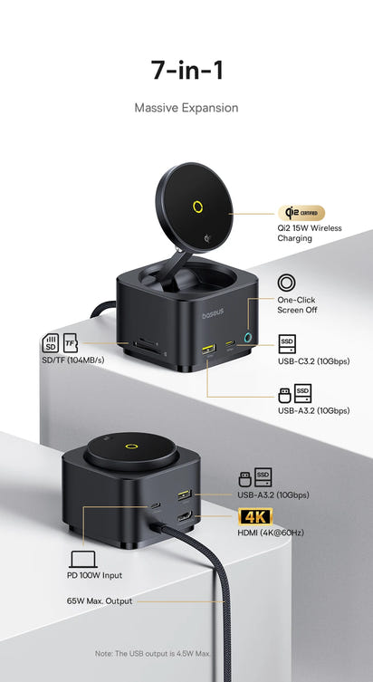 Magnetic Wireless Charger Pro Qi2™