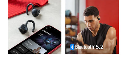 X10 Bluetooth Rotating Ear Waterproof Sport Earbuds