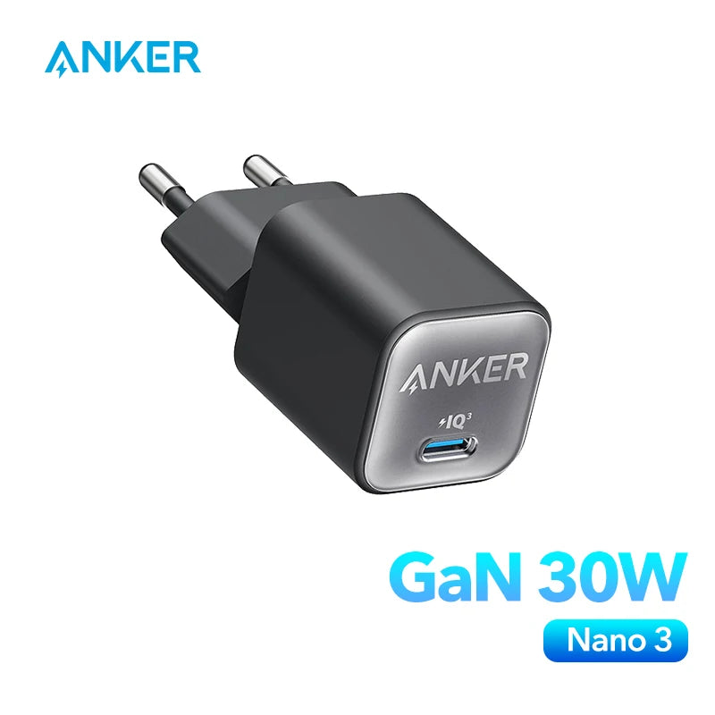 Anker USB C GaN  Fast Charger 30W
