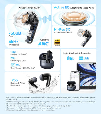ANC Adaptive Pro Earbuds™