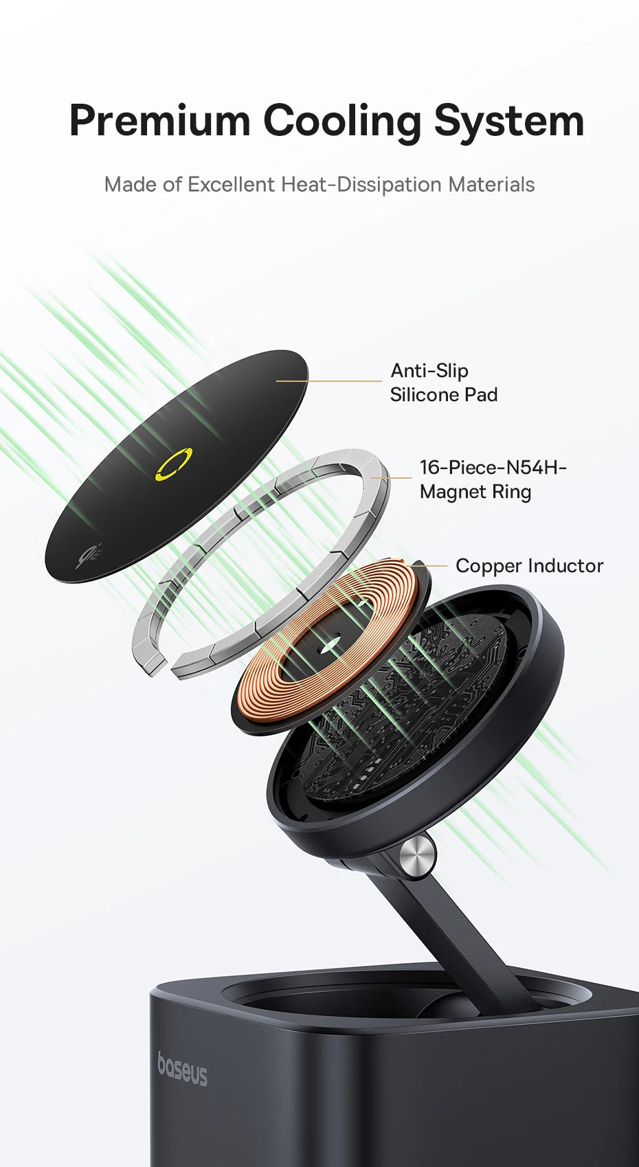 Magnetic Wireless Charger Pro Qi2™
