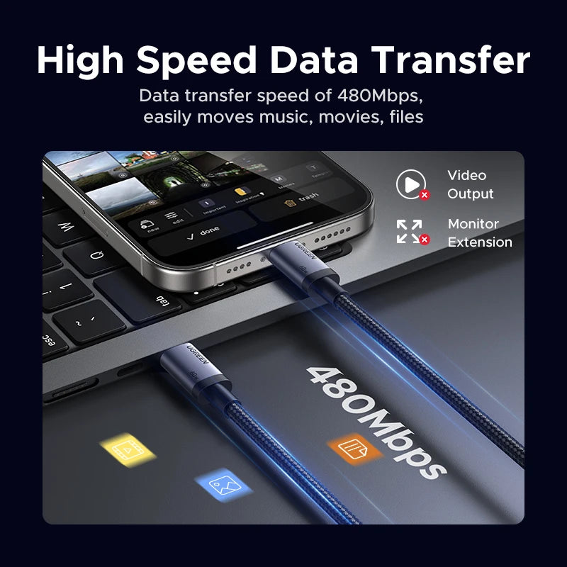 Ultimate Fast Charge 60W USB C Cable™