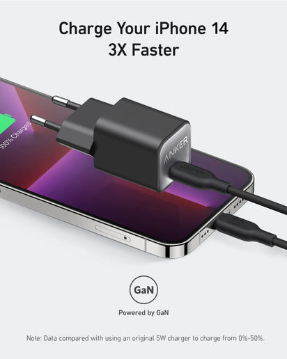 Anker USB C GaN  Fast Charger 30W