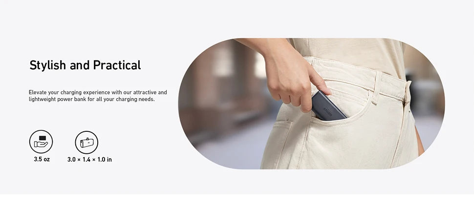 Nano Charge™ Portable Power Bank 5000mAh™