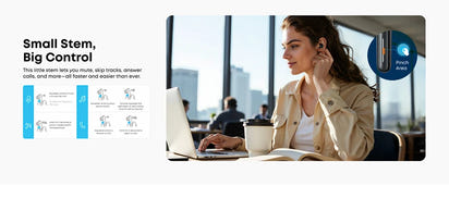 Liberty 5™ Noise-Cancelling Earbuds