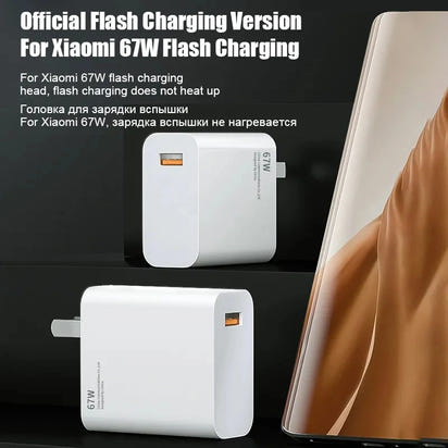 Xiaomi 67W USB C type Fast Charger
