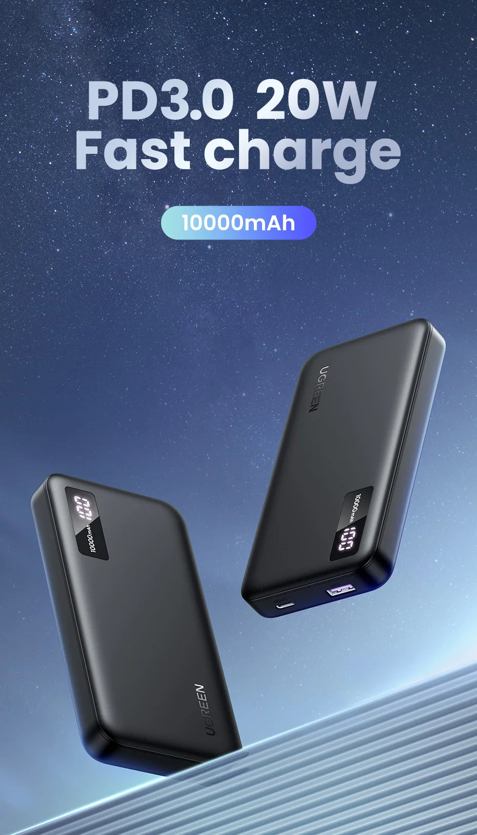 PowerUp™ Portable High-Capacity Power Bank