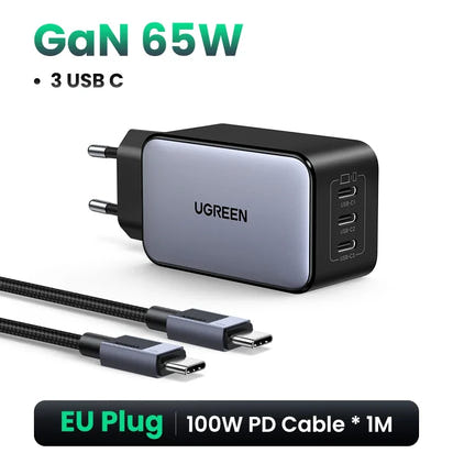 65W GaN Ultra Fast Charger Quick Charge™
