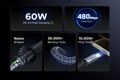 Ultimate Fast Charge 60W USB C Cable™