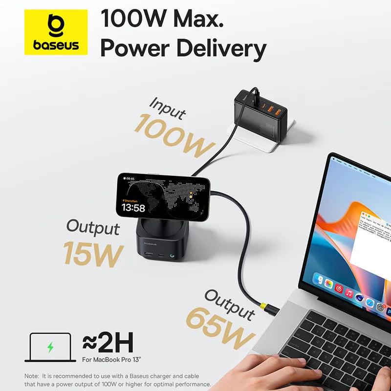 Magnetic Wireless Charger Pro Qi2™