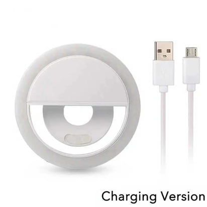 Portable USB Charge Led Phone Selfie Ring Lamp