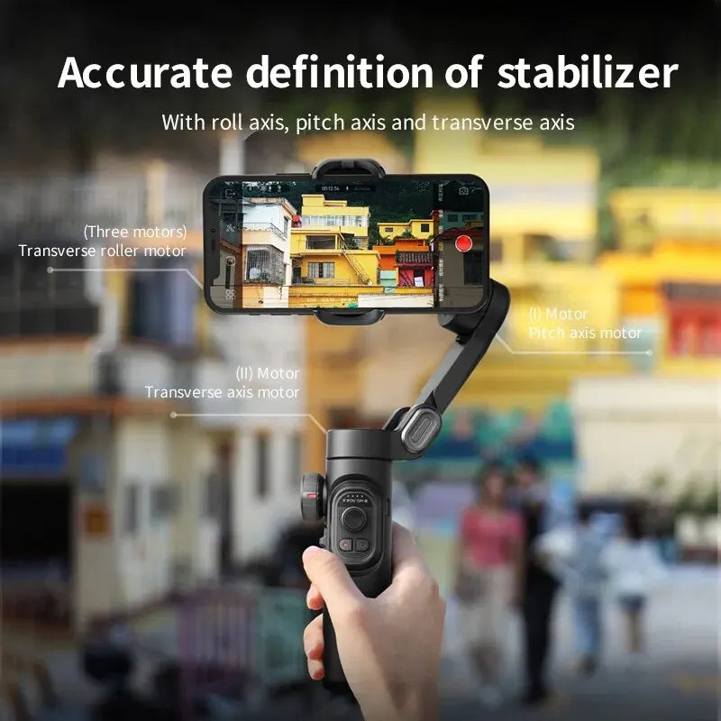3-Axis Handheld Vlogging Gimbal Stabilizer for Smartphone