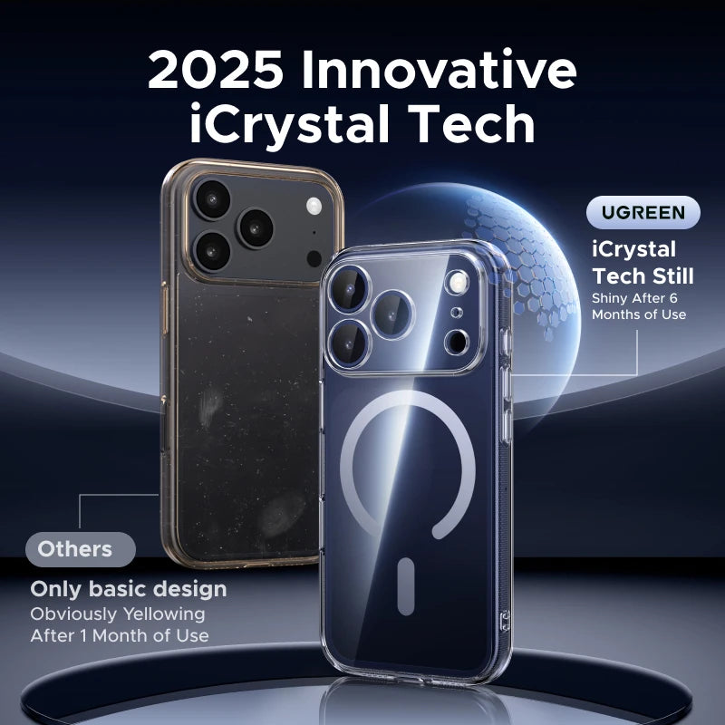 UGREEN Magnetic Shockproof Case for iPhone 17 Pro and Pro Max