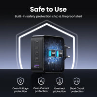 100W GaN Charger 5 Ports USB C Charger