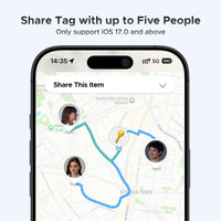 UGREEN Smart Bluetooth Tracker – Key Finder & Item Locator with Apple Find My Support (iOS Only)