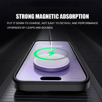 Original Magsafe Magnetic Wireless Matte Case For iPhone 17 Air 16 15 14 13 12 11 Pro Max Plus