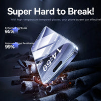 Baseus Tempered Glass Screen Protector for iPhone 17 16 Pro Max 15 14 13 12 11