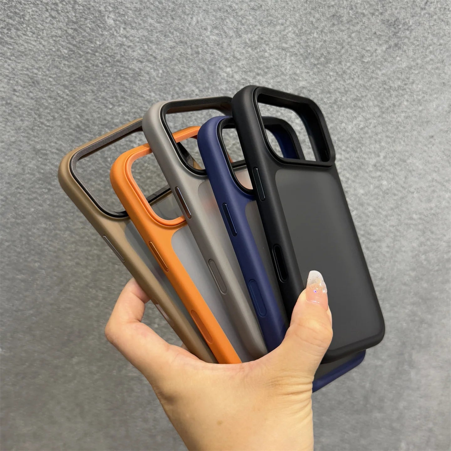 Luxury Matte Shockproof Phone Cover For iPhone 17 Pro And 17 Pro Max 17 Pro 17