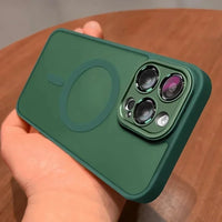 Original Magsafe Magnetic Wireless Matte Case For iPhone 17 Air 16 15 14 13 12 11 Pro Max Plus