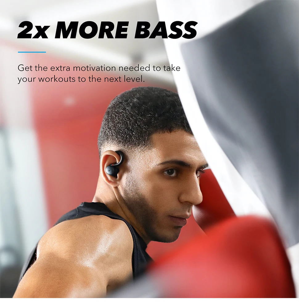 X10 Bluetooth Rotating Ear Waterproof Sport Earbuds