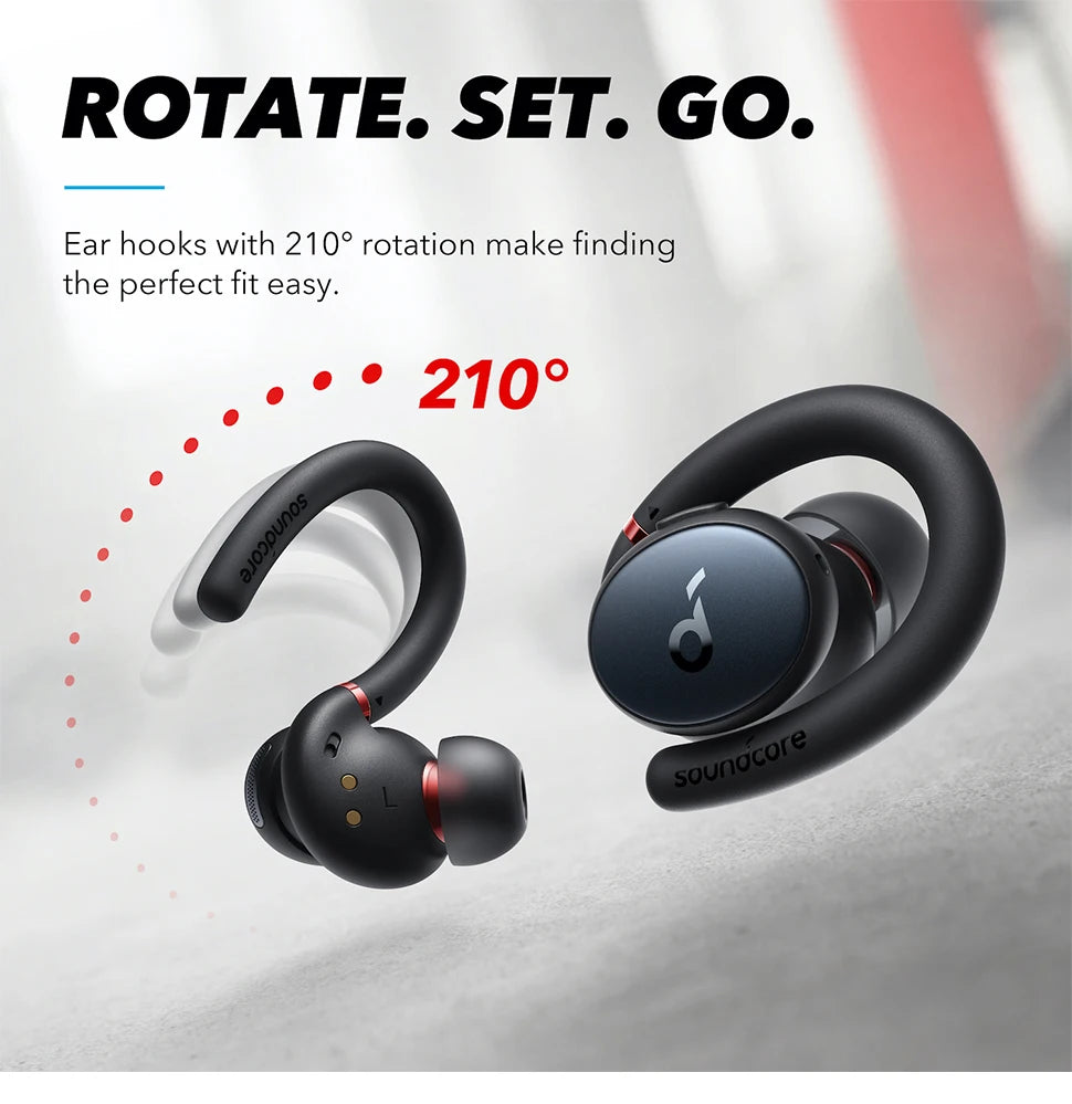 X10 Bluetooth Rotating Ear Waterproof Sport Earbuds