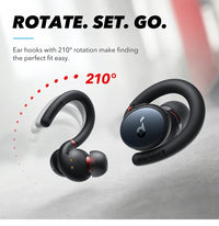 X10 Bluetooth Rotating Ear Waterproof Sport Earbuds
