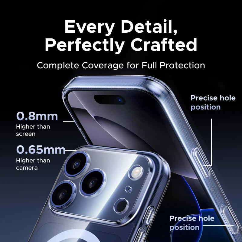 UGREEN Magnetic Shockproof Case for iPhone 17 Pro and Pro Max