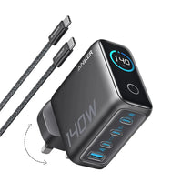 140W USB C  Multi-Device Fast Charging 4-Port Charger