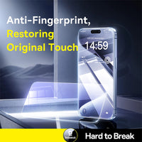 Baseus Tempered Glass Screen Protector for iPhone 17 16 Pro Max 15 14 13 12 11