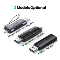 UGREEN USB A&C 2-in-1 Card Reader For Phone Laptops and Tablets.